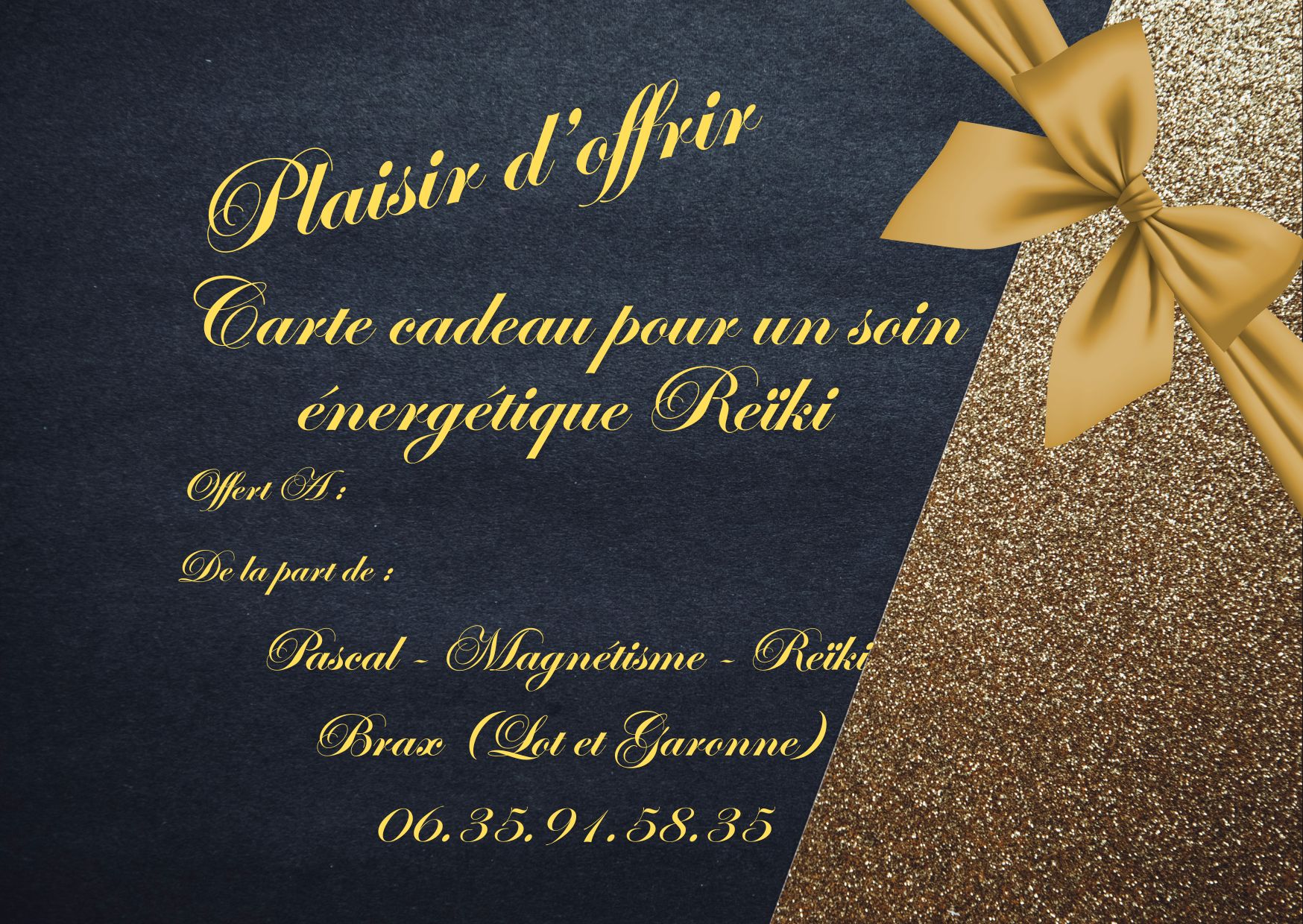 Black Gold Elegant Gift Certificate (2)